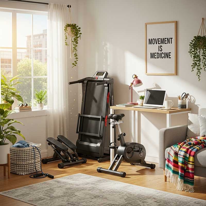 Best Cardio Equipment for Small Spaces