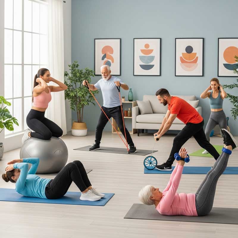 Home Abs Equipment for Every Age and Fitness Level