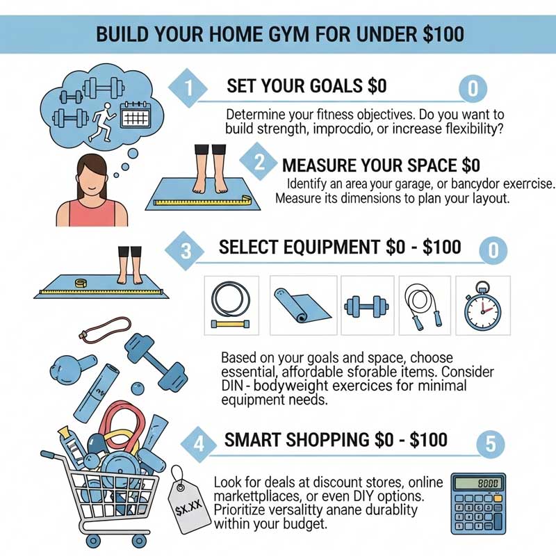 How to Build a Home Gym for Under $100: