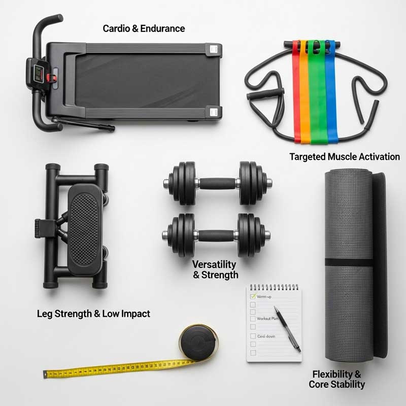 How to Choose the Best Exercise Equipment for Weight Loss at Home